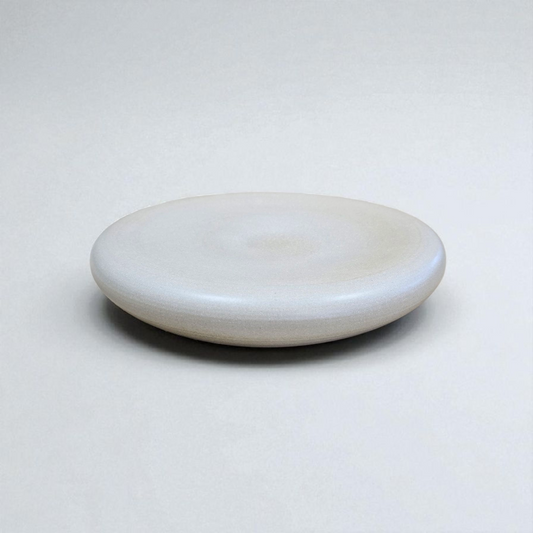 River Rock 3.0 – Handcrafted Ceramic Plate (27 × 4 cm)