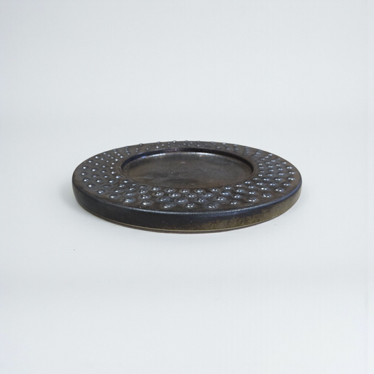 Nebula – Handcrafted Ceramic Plate (27 × 2 cm, dressing space 16 cm)