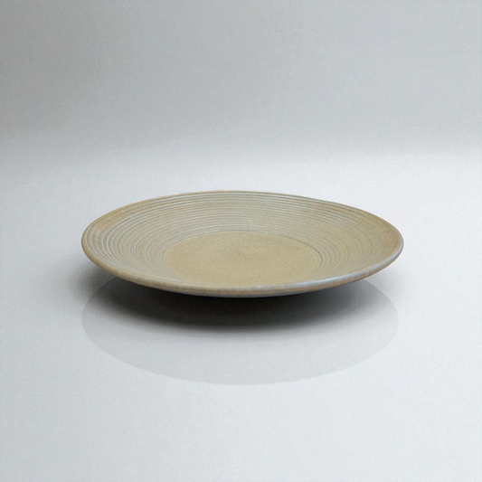 Dune – Handcrafted Ceramic Plate (31 × 4.5 cm)