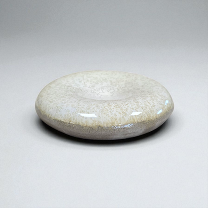 River Rock – Handcrafted Ceramic Plate (22 × 3 cm)